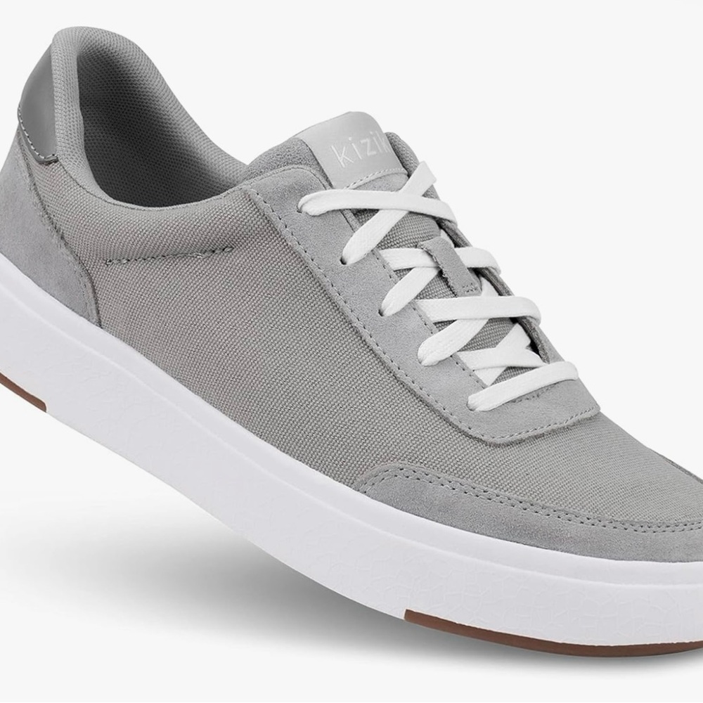 Kizik Men's Gray Slip-On Sneakers
